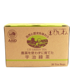 菱和園　農薬を使わずに育てた宇治緑茶TB　20袋