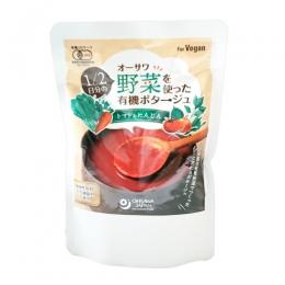 オーサワジャパン　有機ポタージュ トマト&にんじん　160g
