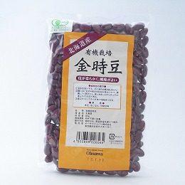 オーサワジャパン　有機栽培金時豆　300g