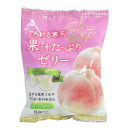 片山食品　果汁たっぷり白桃ゼリー　26g×8個【夏季限定6月-7月末】